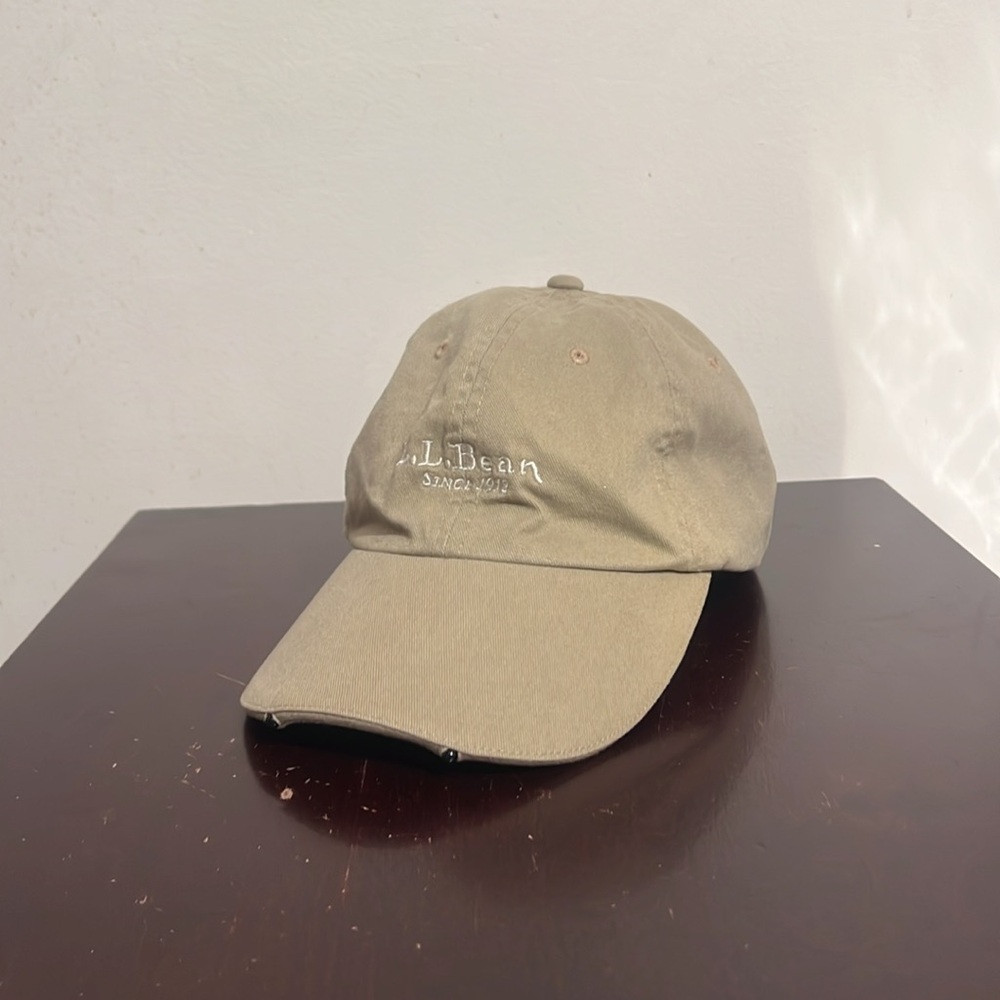 Ll Bean Pathfinder Lighted Baseball Strapback Hat… - image 4